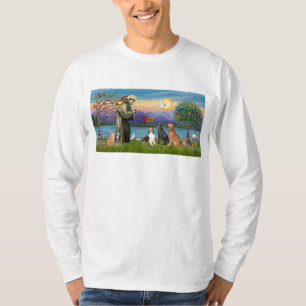 Saint Fraancis - 3 Hunde, 2 Katzen +++ T-Shirt