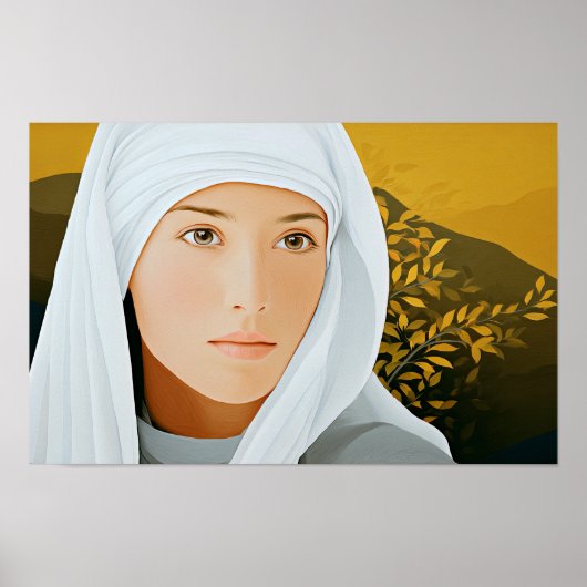 Saint Frances of Rome: A Heart for Service Poster (Vorne)