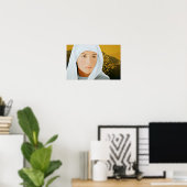Saint Frances of Rome: A Heart for Service Poster (Heimbüro)