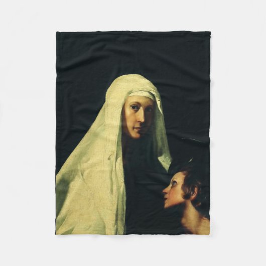 Saint Frances von Rom von Giovanni Antonio Galli Fleecedecke (Vorderseite)