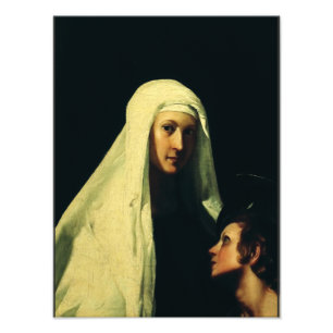 Saint Frances von Rom von Giovanni Antonio Galli Fotodruck