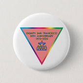 Saint Francis 50 Jahre Button (Vorderseite)