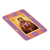 Saint Francis Assisi Flexible Foto Magnet (Rechte Seite)