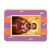 Saint Francis Assisi Flexible Foto Magnet (Horizontal)