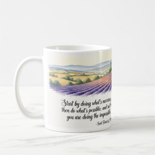 Saint Francis Assisi  Kaffeetasse (Links)