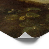 Saint Francis - Bernardo Strozzi Kunstgewerbe Poster (Ecke)