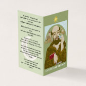 Saint Francis Canticle of the Sun Visitenkarten (Vorderseite)