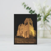 Saint Francis Cathedral Santa Fe New Mexico Postkarte (Stehend Vorderseite)