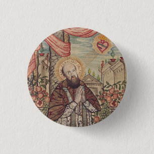 Saint Francis de Sales Bischof von Genf Button
