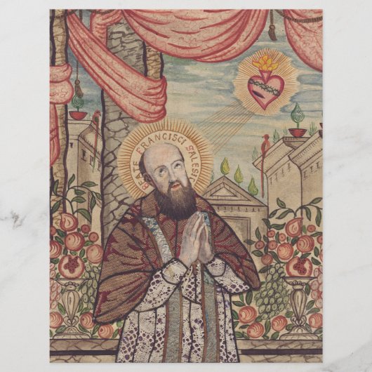 Saint Francis de Sales Bischof von Genf Flyer (Vorne)