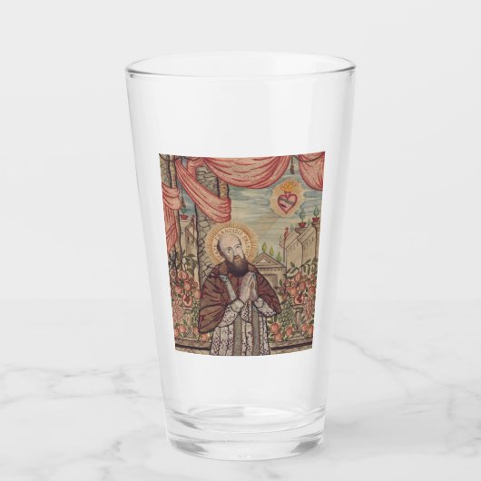 Saint Francis de Sales Bischof von Genf Glas (Vorderseite)