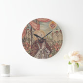 Saint Francis de Sales Bischof von Genf Große Wanduhr (Zuhause)