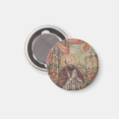 Saint Francis de Sales Bischof von Genf Magnet (Vorderseite/Rückseite)