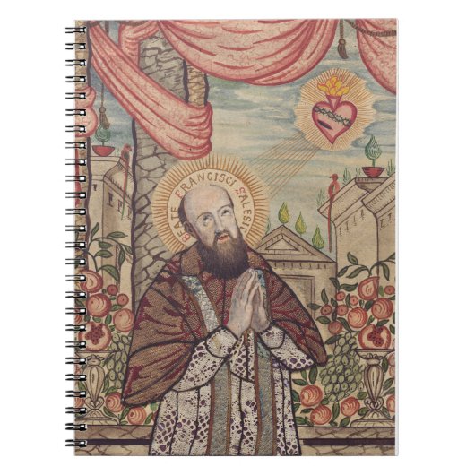 Saint Francis de Sales Bischof von Genf Notizblock (Vorderseite)