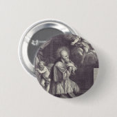 Saint Francis de Sales Doctor der Kirche Button (Vorne & Hinten)