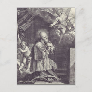 Saint Francis de Sales Doctor der Kirche Postkarte