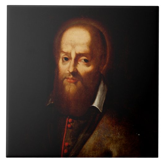 Saint Francis de Sales Fliese (Vorderseite)