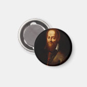 Saint Francis de Sales Magnet (Vorderseite/Rückseite)