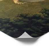 Saint Francis - Domenico Veneziano Kunstgewerbe Poster (Ecke)