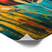 Saint Francis im Lob der Schöpfung Poster (Ecke)