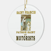 SAINT FRANCIS KERAMIKORNAMENT (Links)