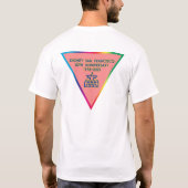 Saint Francis LGBTQ 50 Jahre T-Shirt (Rückseite)