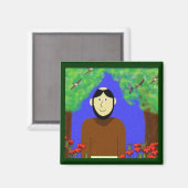 SAINT FRANCIS MAGNET (Vorderseite/Rückseite)