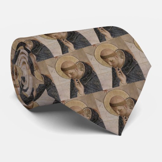 Saint Francis mit Kopf Bowed Krawatte (Gerollt)