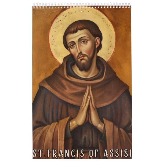 Saint Francis of Assisi – Inspirational Faith Kalender (Titelbild)