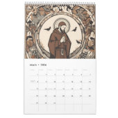 Saint Francis of Assisi – Inspirational Faith Kalender (Mär 2026)