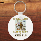 SAINT FRANCIS OF ASSISI SCHLÜSSELANHÄNGER (Vorderseite)