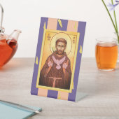 Saint Francis of Assisi Sockelschild (In SItu)