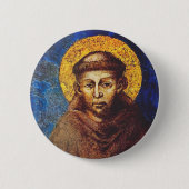 Saint Francis of Assisi The Canticle of Creation Button (Vorderseite)