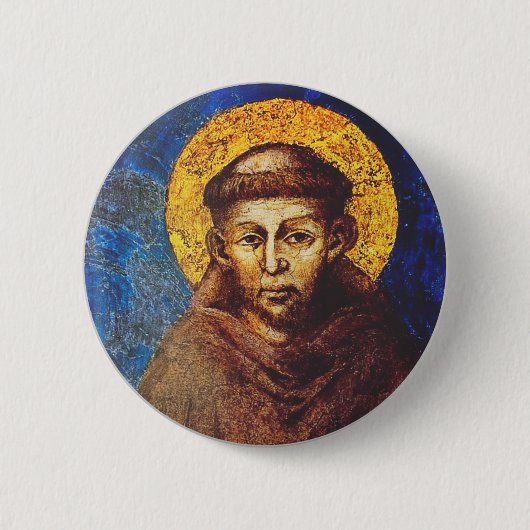 Saint Francis of Assisi The Canticle of Creation Button (Vorderseite)