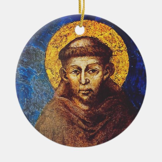 Saint Francis of Assisi The Canticle of Creation Keramik Ornament (Vorne)