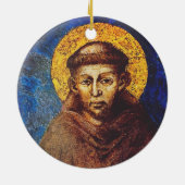 Saint Francis of Assisi The Canticle of Creation Keramik Ornament (Hinten)