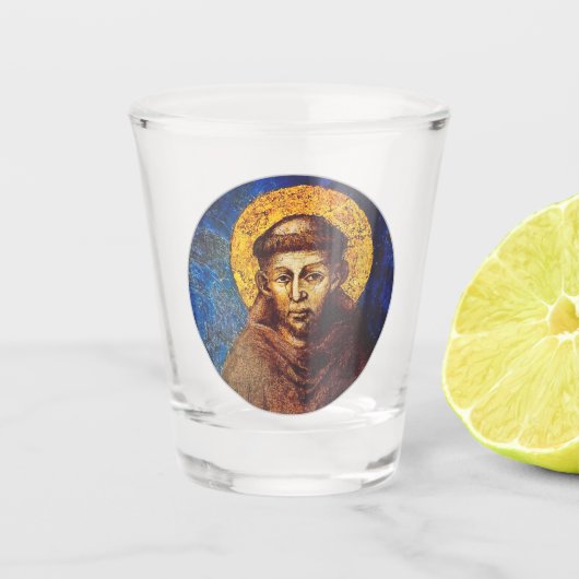 Saint Francis of Assisi The Canticle of Creation Schnapsglas (Vorderseite)