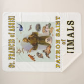 SAINT FRANCIS OF ASSISSI SHERPADECKE (Vorderseite (Horizontal))