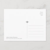 Saint Francis predigen den Vögeln CC1164 Postkarte (Rückseite)