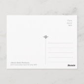 Saint Francis predigen den Vögeln CC1164 Postkarte (Rückseite)