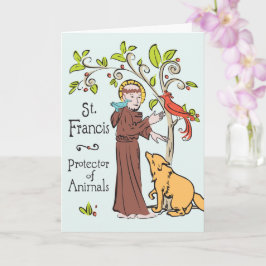 Saint Francis, Tierschutzkarte für Hunde Karte