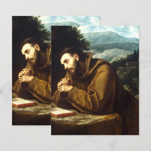 Saint Francis von Assisi (Vorne/Hinten)