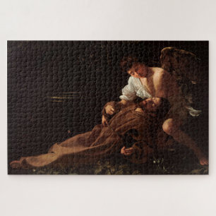 Saint Francis von Assisi (1595) von Caravaggio Puzzle