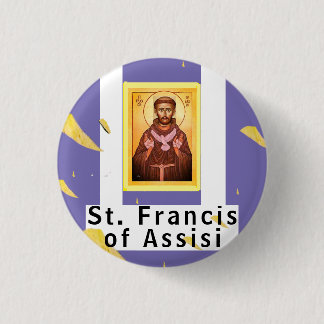 Saint Francis von Assisi Button