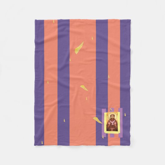 Saint Francis von Assisi Fleece Blanket (Vorderseite)