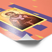 Saint Francis von Assisi Fotodruck (Ecke)