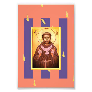 Saint Francis von Assisi Fotodruck
