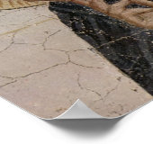 Saint Francis von Assisi in Contemplation Poster (Ecke)