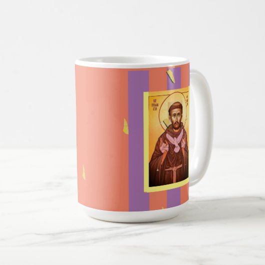Saint Francis von Assisi Kaffeetasse (VorderseiteRechts)