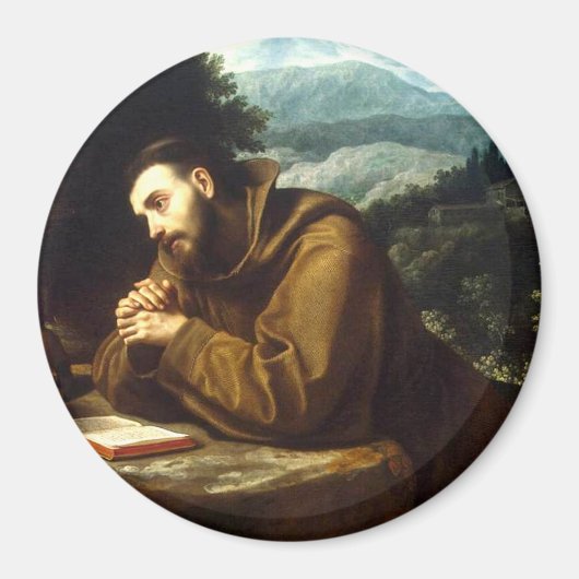 Saint Francis von Assisi Magnet (Vorne)